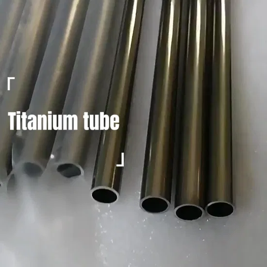 Чистый титан ASTM B338 99,99% (Ti) Цена Титановая трубка